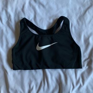 NIKE classic black sports bra